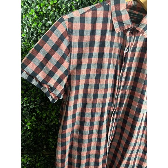 Perry Ellis, Linen Blend, Men’s Shirt M - Picture 3 of 7